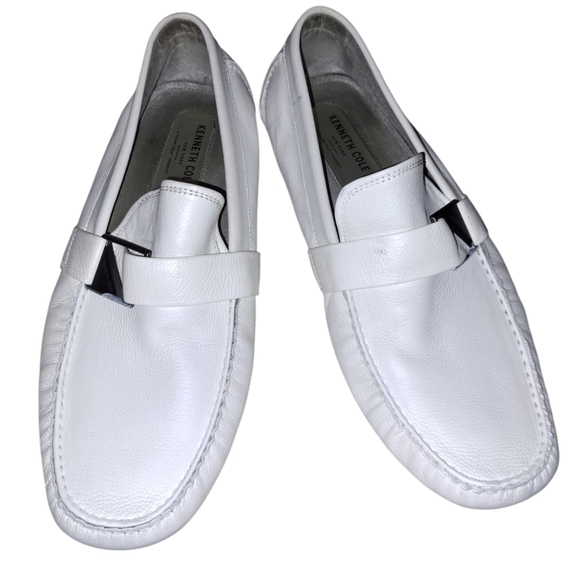 Kenneth Cole New York White Men's Loafers. Theme Driven C. Size 10 - Picture 1 of 10